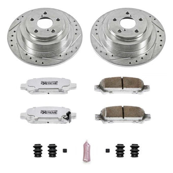 compare product Power Stop 03-06 Subaru Baja Rear Z26 Street Warrior Brake Kit
