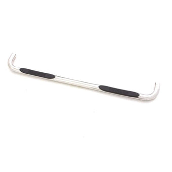 compare product Lund 01-13 Chevy Silverado 1500 Crew Cab (Body Mount) 3in. Round Bent SS Nerf Bars - Polished
