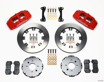 compare product Wilwood Dynapro 6 Front Hat Kit 12.19in Red 90-99 Civic w/240 mm Disc