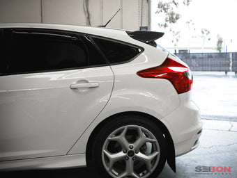 compare product Seibon 12-13 Ford Focus OEM Style Carbon Fiber Rear Spoiler