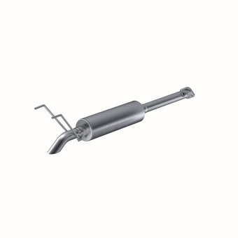 compare product MBRP 01-05 Toyota Tacoma 2.4/2.7/3.4L 2.5in Cat Back Turn Down Style Alum Exhaust System