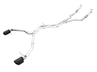 compare product AWE Tuning Audi B9.5 RS5 Sportback Non-Resonated Track Edition Exhaust - RS-Style Diamond Blk Tips