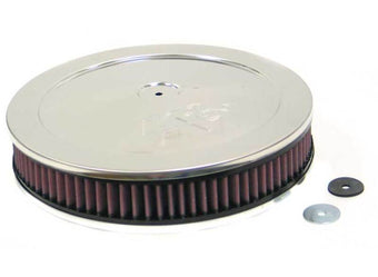 compare product K&N Round Air Filter Assembly 5-1/8in FLG 11in OD 3-3/8in