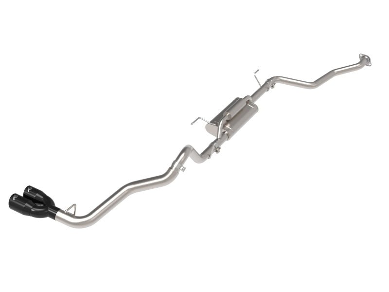 aFe 24 - 25 Toyota Tacoma L4 - 2.4L (t) Vulcan Series 2.5in to 3in Cat - Back w/ Black Tip - My Store