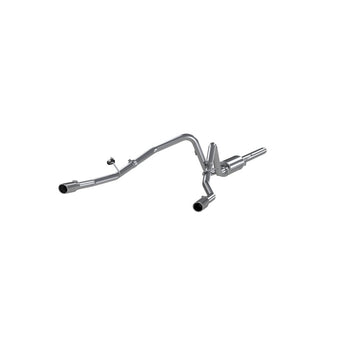 compare product MBRP 2004-2008 Ford F150 4.6/5.4L EC/CC-SB Cat Back Dual Split Rear