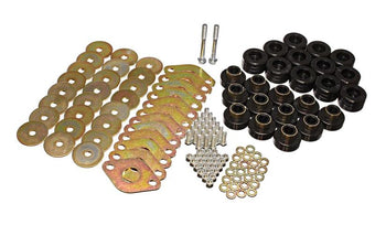 compare product Energy Suspension Body Mount Set W/Hardware - Black