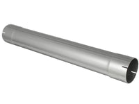 aFe MACHForce XP Exhausts Muffler Delete Aluminized 4 ID In/Out 8 Dia - My Store