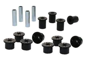 compare product Whiteline 89-95 Toyota Pickup / 01-04 Toyota Tacoma Rear Leaf Spring Shackle Bushing Kit