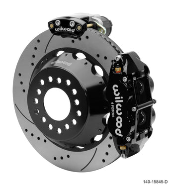 compare product Wilwood Narrow Superlite 4R Rear P-Brk Kit 14.00in Rotor Big Ford New Style 2.50in Offset - SRP