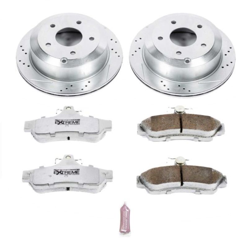 Power Stop 05 - 06 Pontiac GTO Rear Z26 Street Warrior Brake Kit - My Store