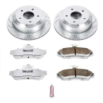 compare product Power Stop 05-06 Pontiac GTO Rear Z26 Street Warrior Brake Kit