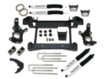 compare product Tuff Country 01-10 Chevy Silverado 2500HD 4x4 4in Lift Kit (w/1pc Sub Frame SX8000 Shocks)