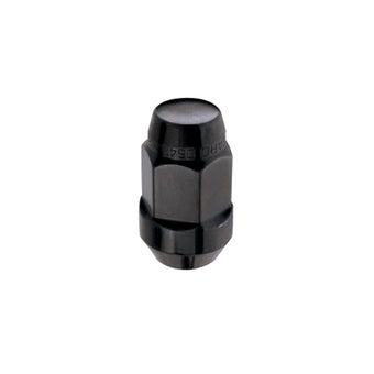 compare product McGard Hex Lug Nut (Cone Seat Bulge Style) M14X1.5 / 22mm Hex / 1.945in. Length (4-Pack) - Black