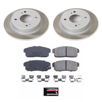 compare product Power Stop 01-06 Nissan Sentra Rear Semi-Coated Rotor Kit