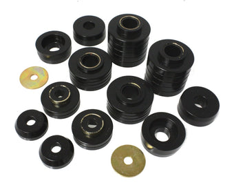 compare product Energy Suspension 80-98 Ford F250/F350 / 80-92 Ford F100/F150 / 85-98 Ford F450 Black Body Mount Set