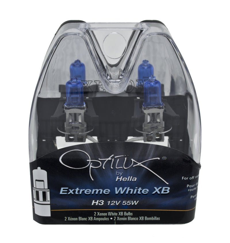 Hella H3 12V 55W Xen White XB Bulb (Pair) - My Store