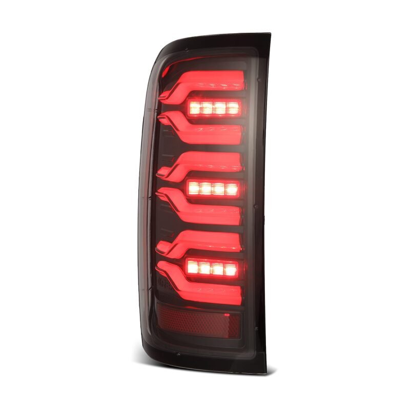AlphaRex 14 - 18 Chevy Silverado 1500 Luxx - Series LED Tail Lights Alpha - Black w/Activ Light/Seq Signal - My Store