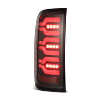 AlphaRex 14 - 18 Chevy Silverado 1500 Luxx - Series LED Tail Lights Alpha - Black w/Activ Light/Seq Signal - My Store
