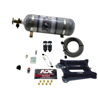 compare product Nitrous Express 4150 Hitman 4-BBL Nitrous Kit (100-200HP) w/Composite Bottle