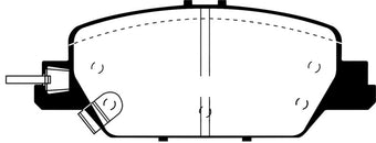 compare product EBC 2017+ Honda CR-V 1.5L Turbo Ultimax2 Rear Brake Pads