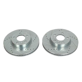 compare product Power Stop 13-18 Cadillac ATS Front Evolution Drilled & Slotted Rotors - Pair