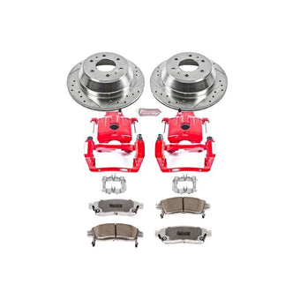 compare product Power Stop 04-07 Buick Rainier Rear Z26 Street Warrior Brake Kit w/Calipers