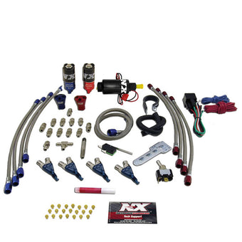 compare product Nitrous Express 4 Cyl Piranha Nitrous Kit (For EFI Applications) w/o Bottle