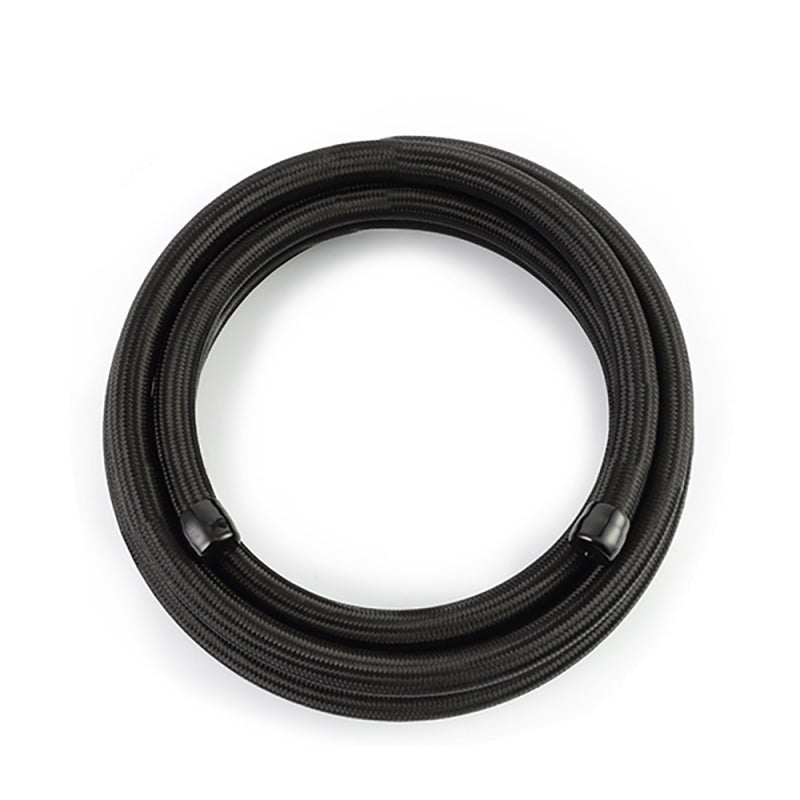 Mishimoto 15Ft Stainless Steel Braided Hose w/ - 6AN Fittings - Black - My Store