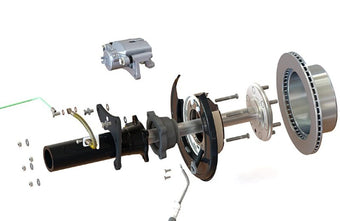 compare product Pedders 05-20 Toyota Tacoma (6 Lug) Rear Brake Conversion Kit