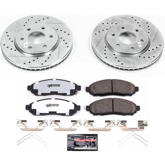 compare product Power Stop 05-18 Nissan Frontier Front Z36 Truck & Tow Brake Kit