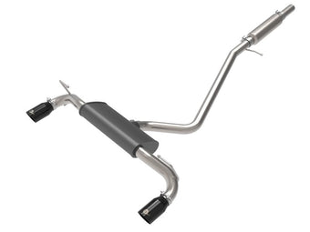 compare product aFe Ford Bronco Sport 21-22 L3-1.5L (t)/L4-2.0L (t) Vulcan Cat-Back Exhaust System- Black Tips
