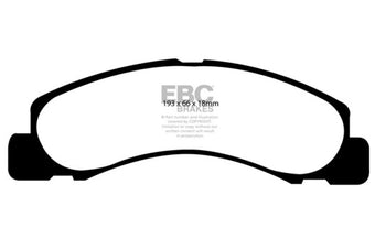 compare product EBC 00-02 Ford Excursion 5.4 2WD Ultimax2 Front Brake Pads