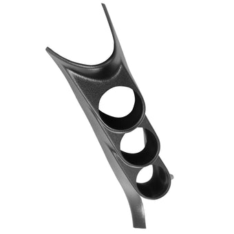 compare product Autometer 05-09 Ford Mustang 52mm Black Triple Pillar Pod