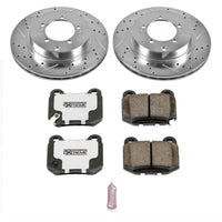 Power Stop 03 - 06 Mitsubishi Lancer Rear Z26 Street Warrior Brake Kit - My Store