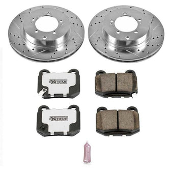 compare product Power Stop 03-06 Mitsubishi Lancer Rear Z26 Street Warrior Brake Kit