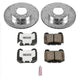 Power Stop 03 - 06 Mitsubishi Lancer Rear Z26 Street Warrior Brake Kit - My Store