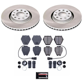 compare product Power Stop 00-02 Audi S4 Front Semi-Coated Rotor Kit