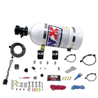 compare product Nitrous Express All Ford EFI Single Nozzle Nitrous Kit (35-150HP) w/10lb Bottle