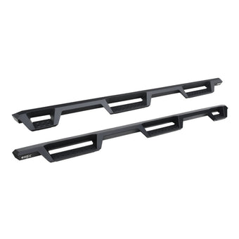 compare product Westin 19-20 GM 1500 DC 6.5ft bed (Excludes LD/Limited) HDX Drop W2W Nerf Step Bars - Textured Black