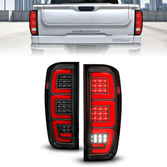compare product ANZO 19-23 GMC Sierra 1500/2500HD/3500HD Black Replacement Full LED Bar Tail Light