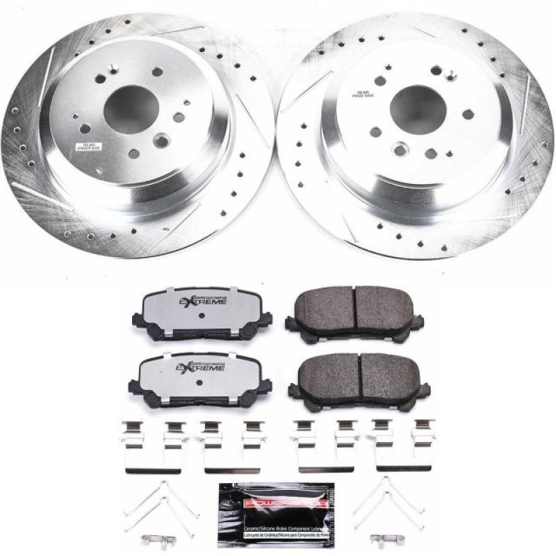 Power Stop 14 - 16 Acura MDX Rear Z36 Truck & Tow Brake Kit - My Store