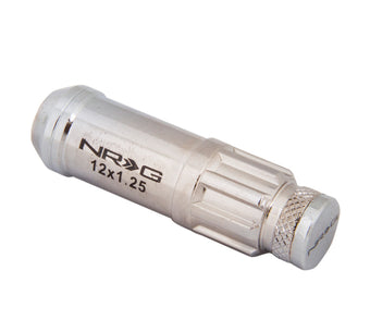 compare product NRG 700 Series M12 X 1.25 Steel Lug Nut w/Dust Cap Cover Set 21 Pc w/Locks & Lock Socket - Silver
