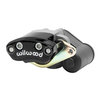 compare product Wilwood Black Electric Parking Brake Caliper - 4.75in Bracket - 0.44-0.61in - Left