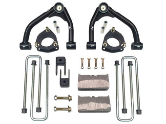 compare product Tuff Country 07-18 Silverado 1500 2wd 4in Lift Kt (Alum/Stmpd 2 Pc Stl Up Cntrl Arm SX8000 Shocks)
