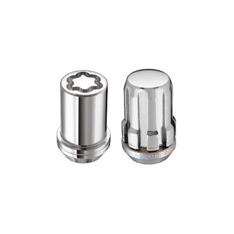 compare product McGard SplineDrive Tuner 5 Lug Install Kit w/Locks & Tool (Cone) M12x1.25 / 13/16 Hex - Chrome (CS)