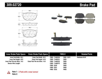 compare product StopTech Performance 89-98 240SX Rear Brake Pads