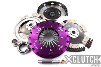 compare product XClutch 91-98 Nissan 180SX S13 2.0L 9in Twin Solid Ceramic Clutch Kit