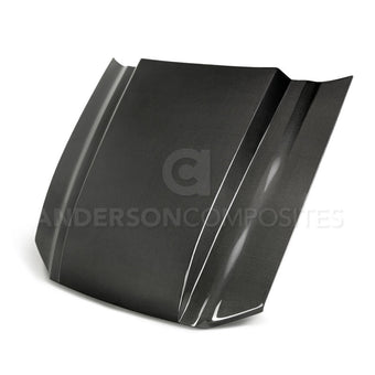 compare product Anderson Composites 10-12 Ford Mustang Type-CJ 3in Carbon Fiber Cowl Hood