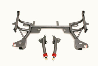 compare product BMR 93-02 F-Body K-Member w/ Turbo SBC/BBC Motor Mounts and Pinto Mounts - Black Hammertone