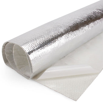 compare product DEI Heat Screen 36in x 20in - Mylar Radiant Glass Fiber Matting w/Adhesive Backing